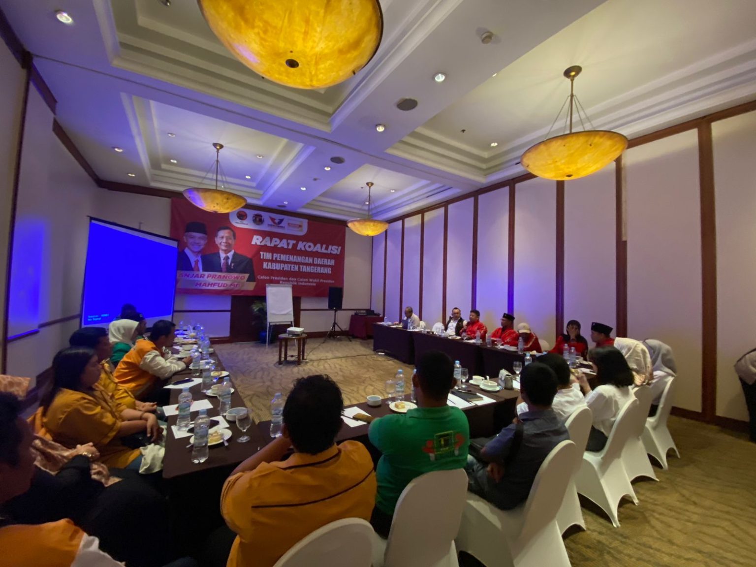 TPD Ganjar – Mahfud Tangerang Resmi Terbentuk : Tekad Menang Satu Putaran TPD Ganjar Mahfud Tangerang Resmi terbentuk