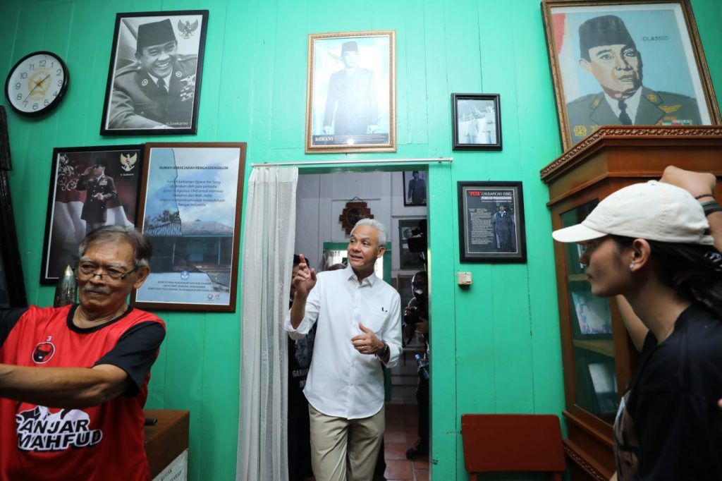 Sambangi Rumah Rengasdengklok, Ganjar Ajak Masyarakat untuk Tak Lupakan Sejarah