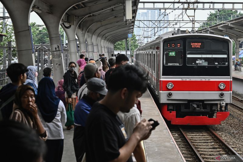 Banjir di Stasiun Tanjung Priok, 11 Perjalanan KRL Terganggu