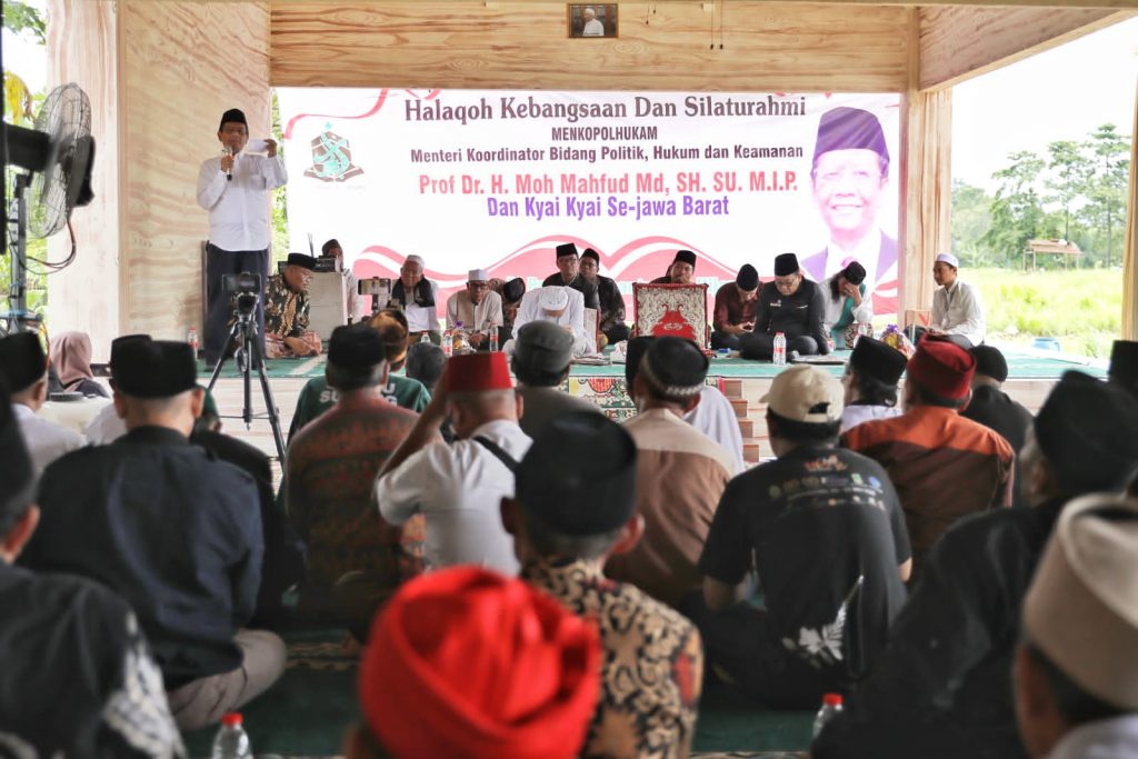 Mahfud Ajak Kiai Hingga Masyayikh se-Jabar Jaga Nilai Persatuan