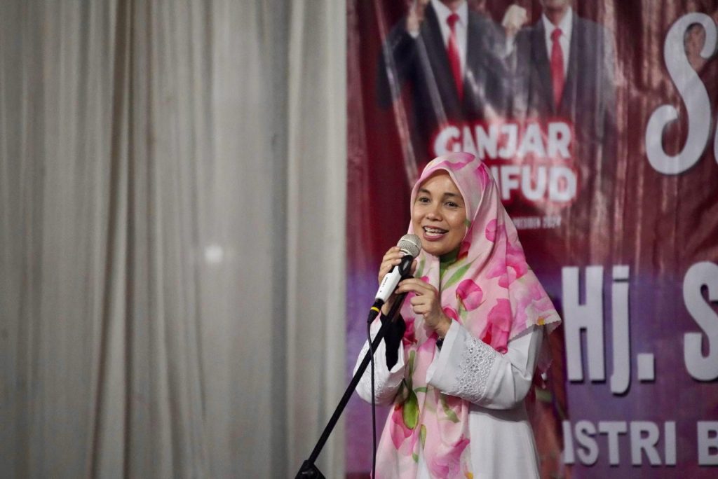 Siti Atikoh Ajak Doakan Ganjar, Warga Negara Biasa Tanpa Privilege