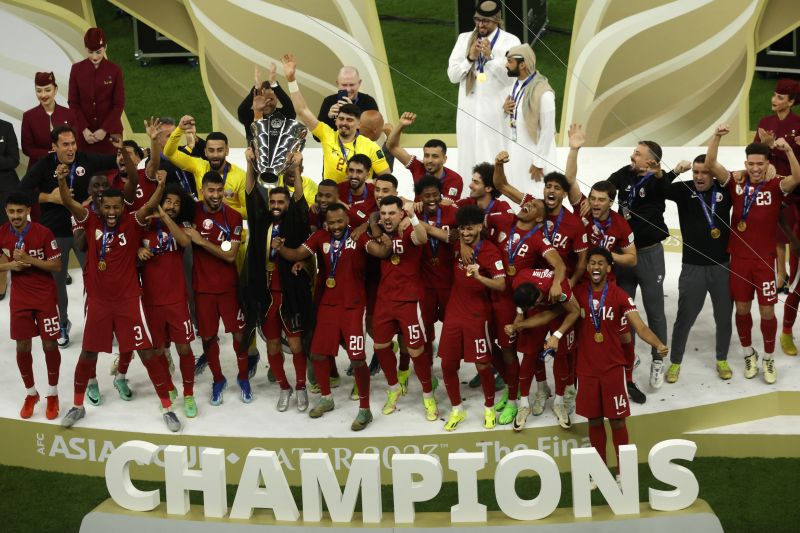 Tiga Gol Penalti di Final, Qatar Pertahankan Juara Piala Asia