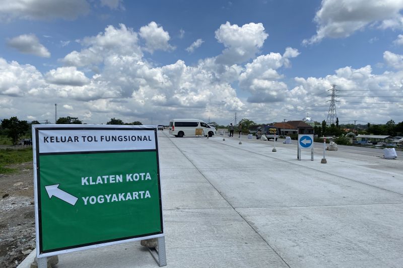 Jalan Tol Solo-Yogya Siap Dibuka Lagi Selama Libur Lebaran 2024