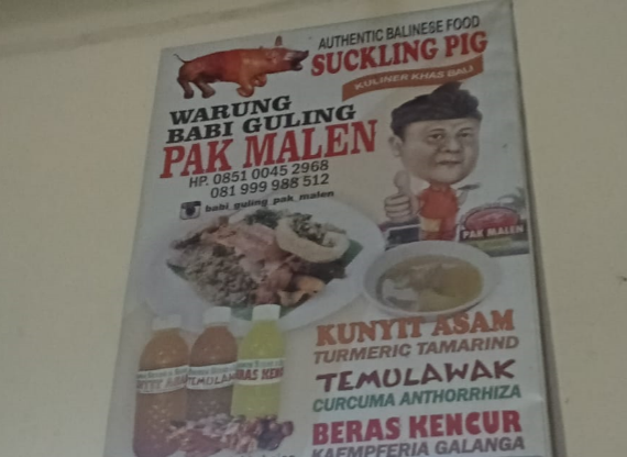 Kuliner Bali: Babi Guling Pak Malen, Kriuknya Tak Terlupa
