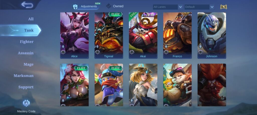 Karakter Hero Mobile Legends yang sesuai dengan kepribadianmu