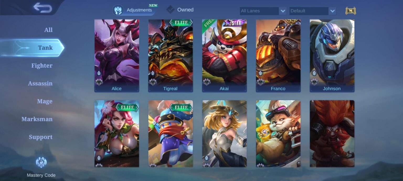 Karakter Hero Mobile Legends yang sesuai dengan kepribadianmu