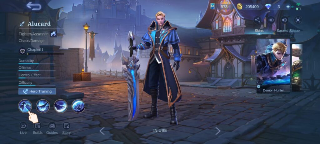 Bermain hero jungle dalam Mobile Legends